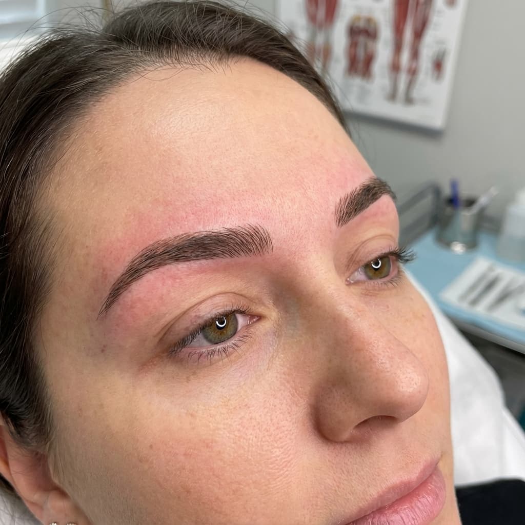 Microblading before and after result - after